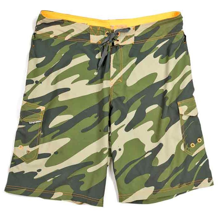 Camouflage boardshort design